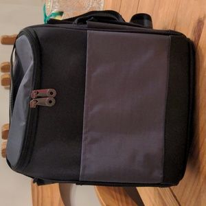 NWT Golden Pacific Black and Gray Cooler Bag with Adjustable Carry Strap